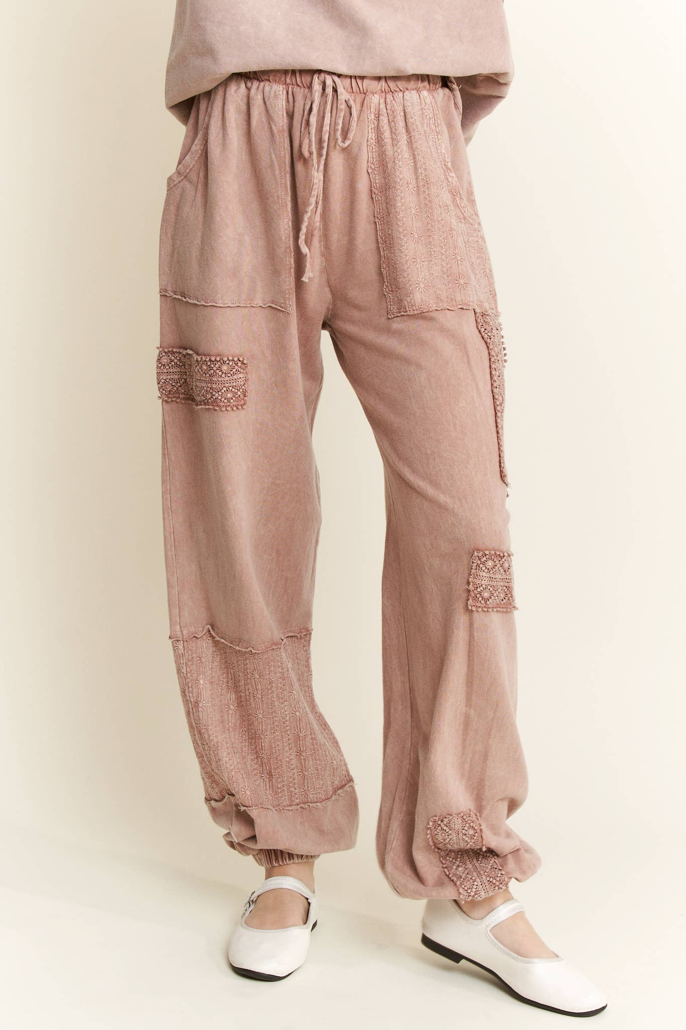 Sugar Rose detailed Joggers