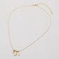 Floral Charm Pendant Necklace