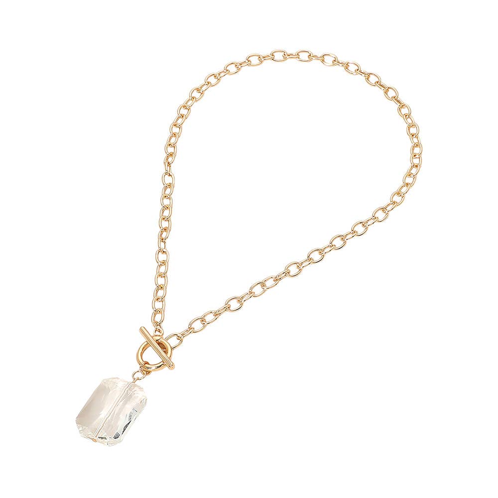 Pendant Toggle Necklace