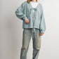 Knot Front Long Sleeve V-Neck Cardigan - BMC7914: TAUPE / S