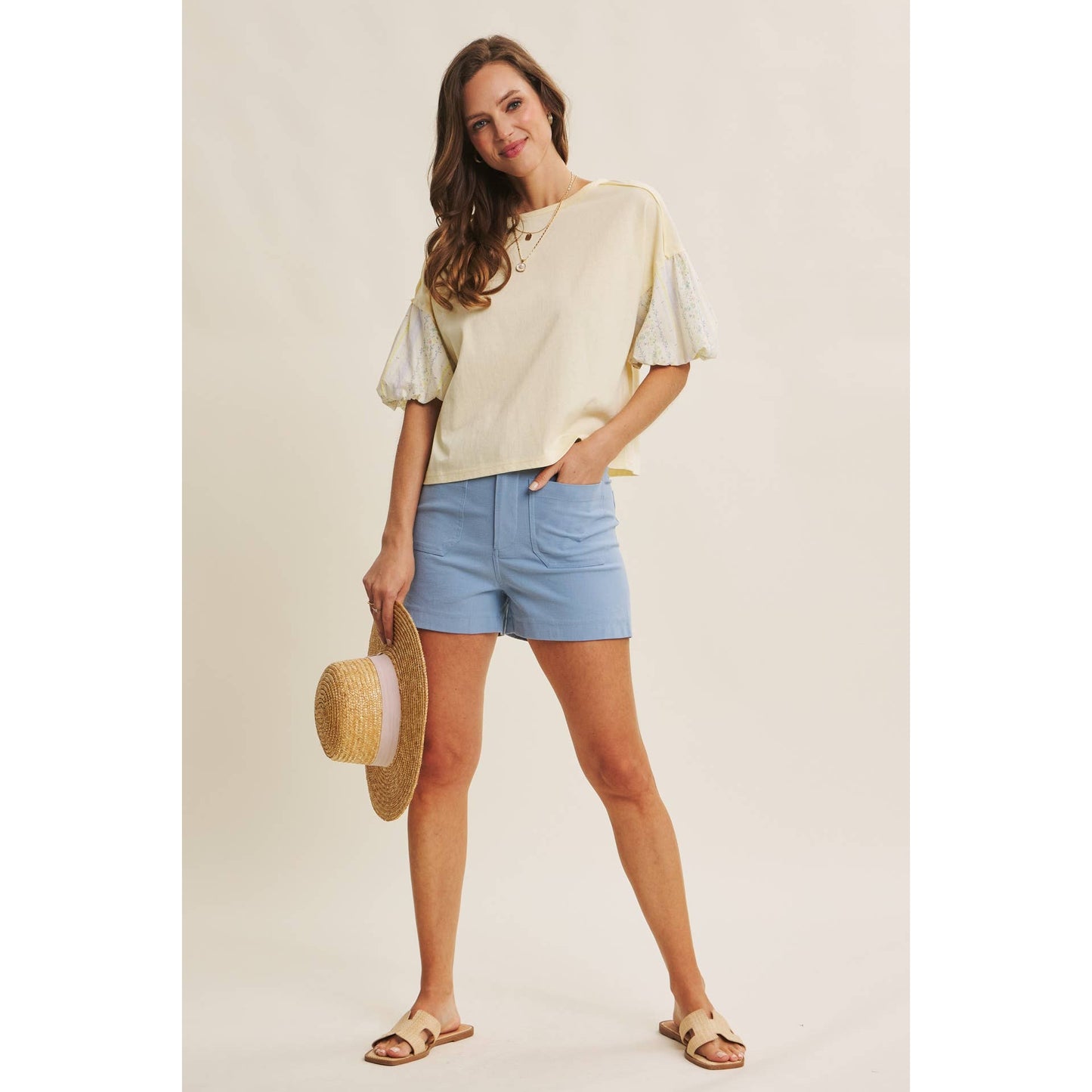 Lemon Sorbet Jersey Top