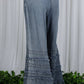 Flared Ruffle Denim