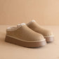 Almond Cozy Mule