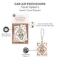Floral Tapestry Car Air Freshener