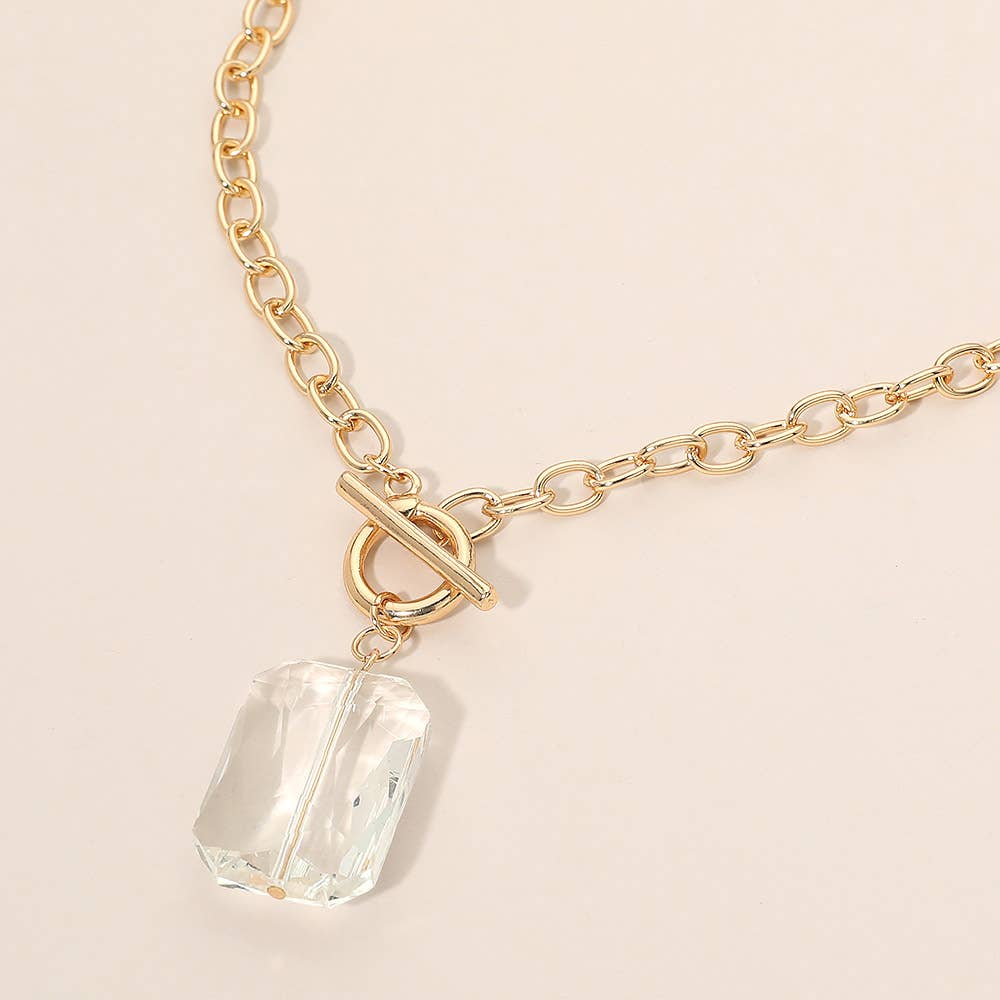 Pendant Toggle Necklace