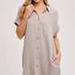 Mushroom Button Up Dress