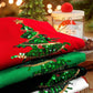 Christmas Tree Sequin Accent Knitted Sweater VT81484G: PINK / L