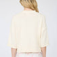 EXPOSED SEAM DROP SHOULDER SHORT SLEEVE PULLOVER : CHOCOLATE BROWN
