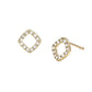 Square Stud Earrings
