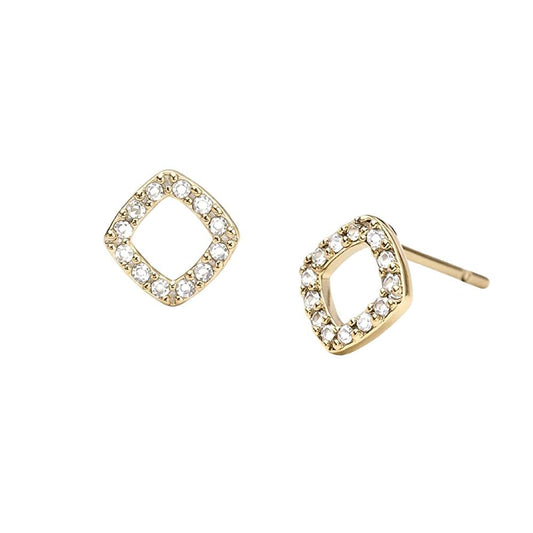 Square Stud Earrings