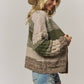 Olive Bubble Knit Cardigan