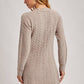 Mushroom Cabel Sweater Dress