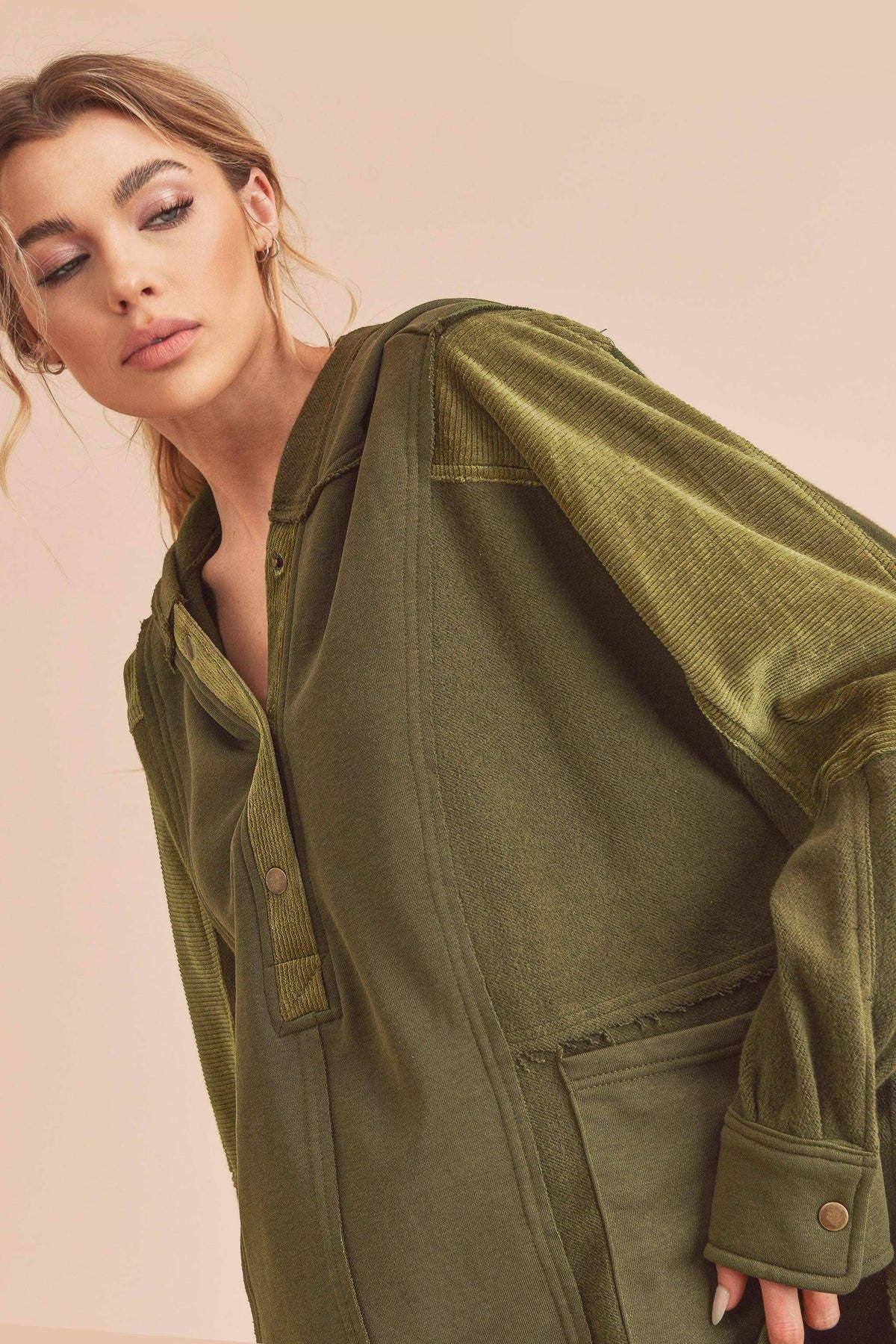 545AK Dove Pullover 5: Oat / M / Outerwear