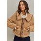 Taupe Sherpa Placket