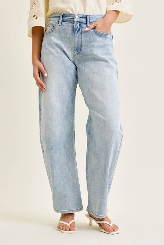 JB - Crisp Blue Trim Jeans