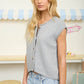 Heather Grey Sleeveless Sweater