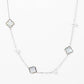 Mother of Pearl Necklace: Gold Pink