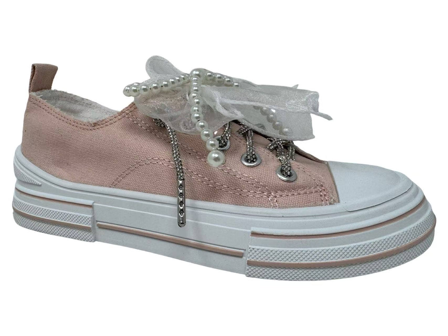 AMAN PEARLS - Very G Women's Sneaker: Natural / 6