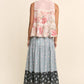 Pink Lace Babydoll Tank