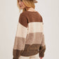 Mocha Colorblock Sweater