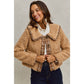 Taupe Sherpa Placket