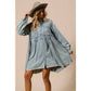 Light Denim Button Down Dress