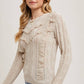 Birch Frill Shoulder Sweater