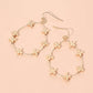 Metal Teardrop Earrings