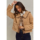Taupe Sherpa Placket
