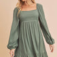 426AK Taya Dress 5: Eucalyptus / M / Dress