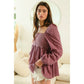 Violet Eyelet Top