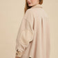 Natural Fleece Shacket