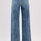 High Rise Slim Wide Jeans