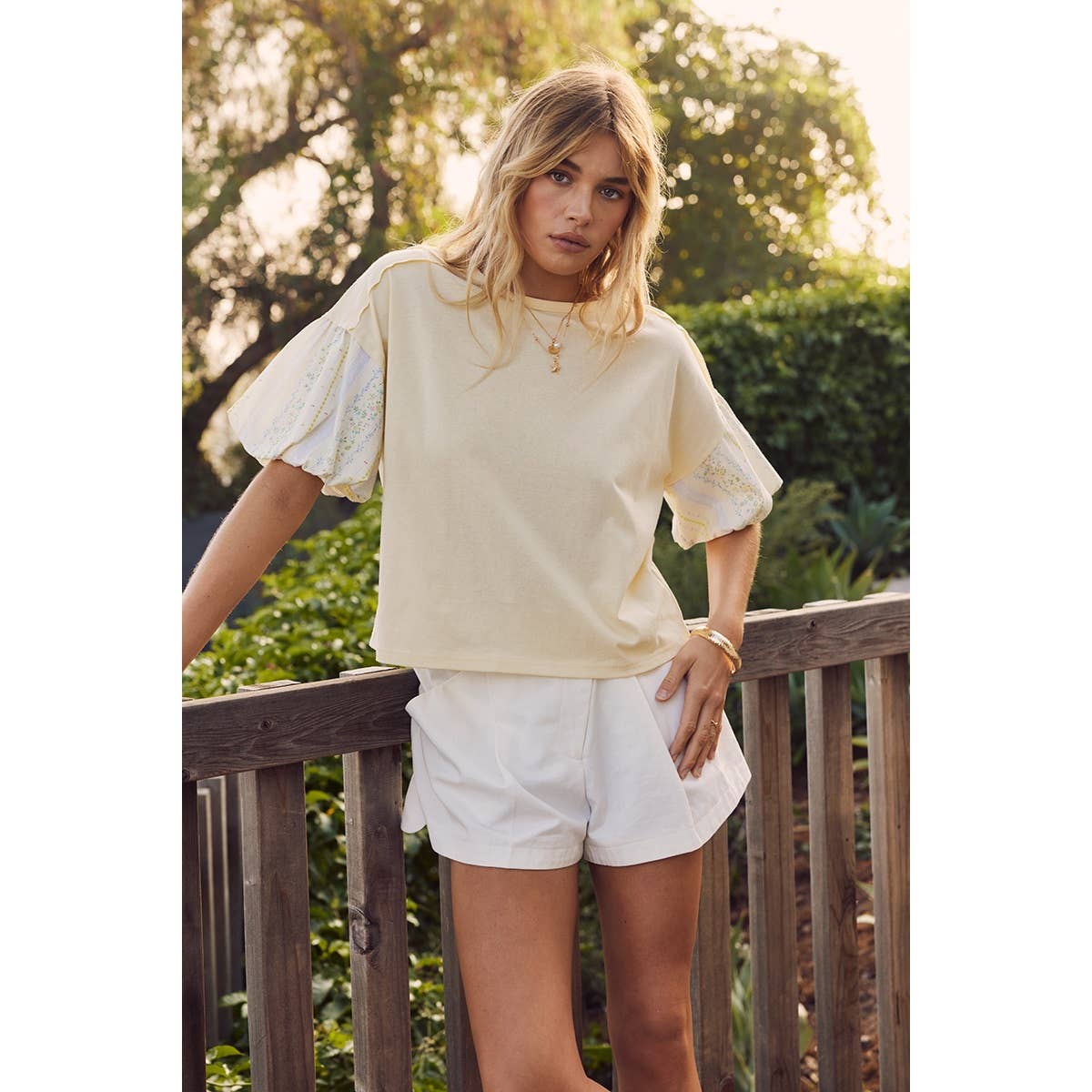 Lemon Sorbet Jersey Top