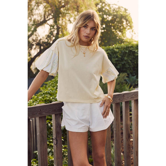 Lemon Sorbet Jersey Top