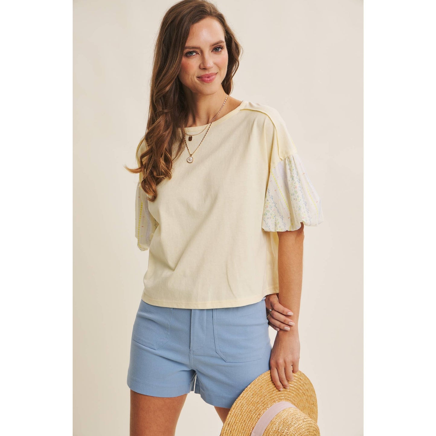 Lemon Sorbet Jersey Top
