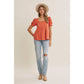 Cayenne Pleated Blouse