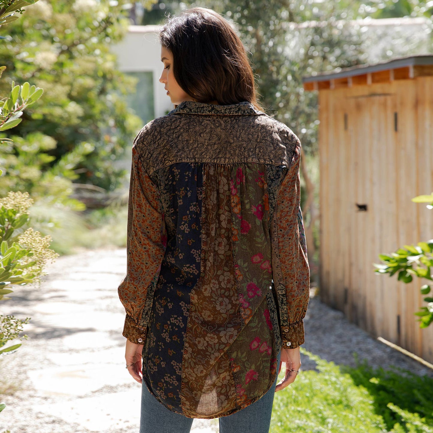 Amber Front Button Longsleeve