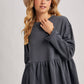 Ash Peplum Sweatshirt