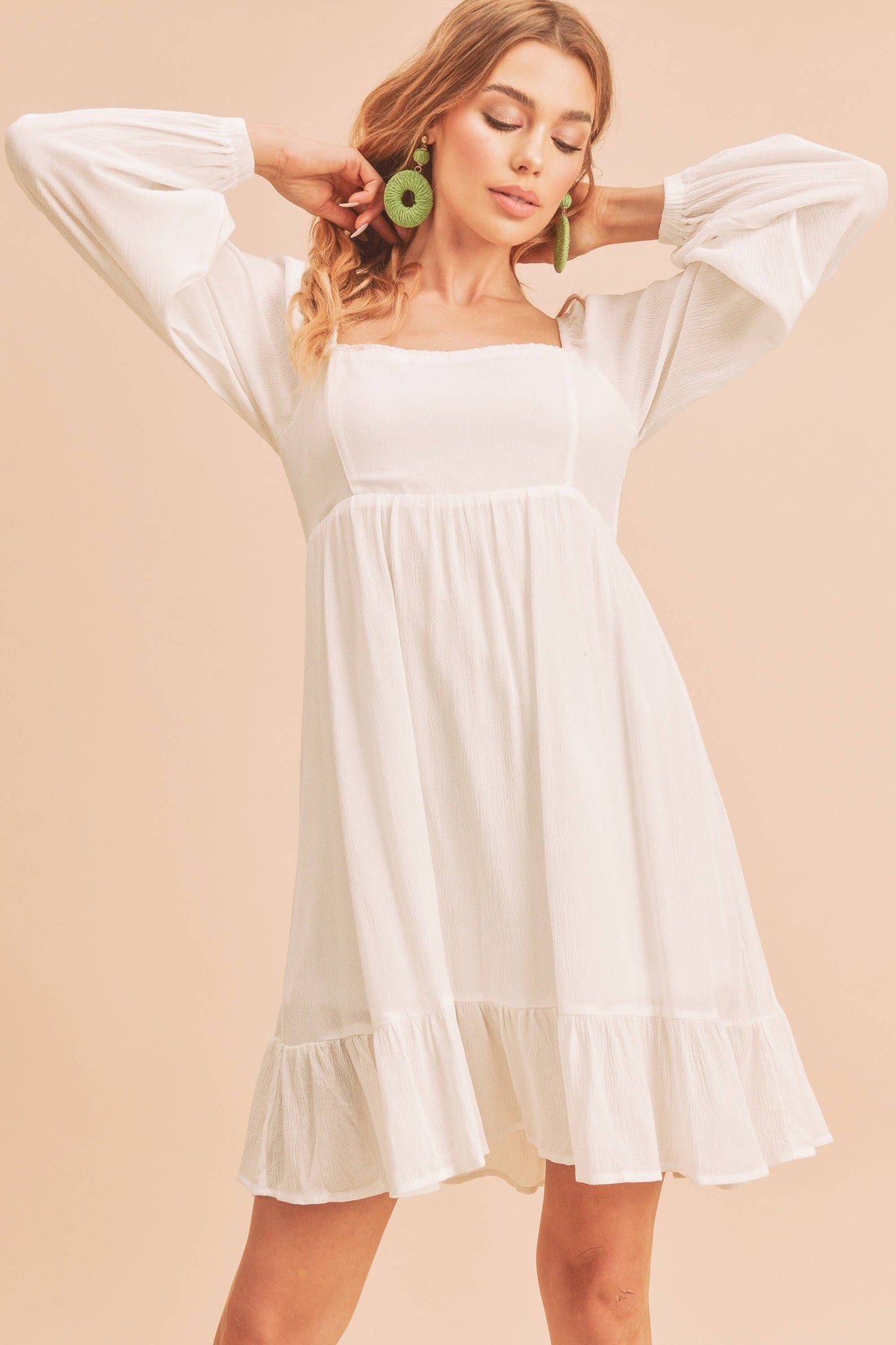 426AK Taya Dress 5: Eucalyptus / M / Dress