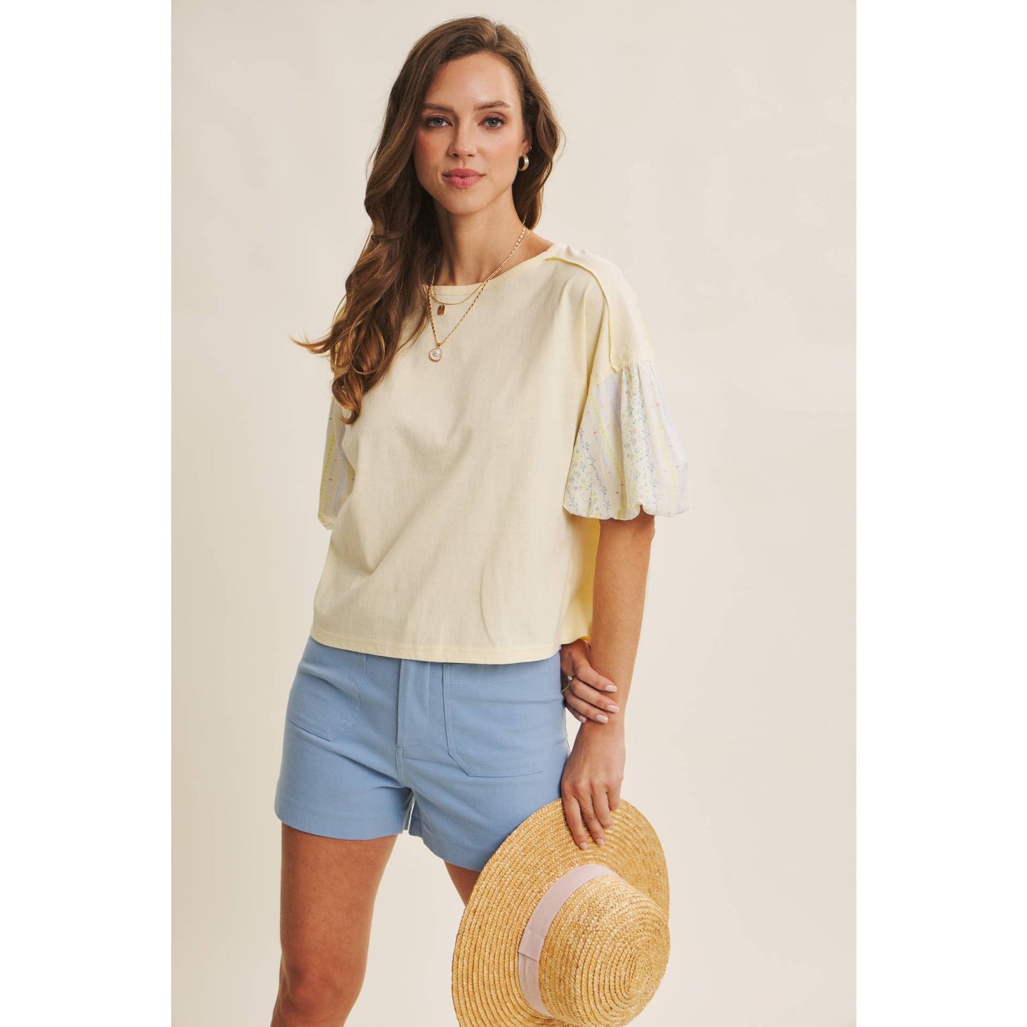 Lemon Sorbet Jersey Top