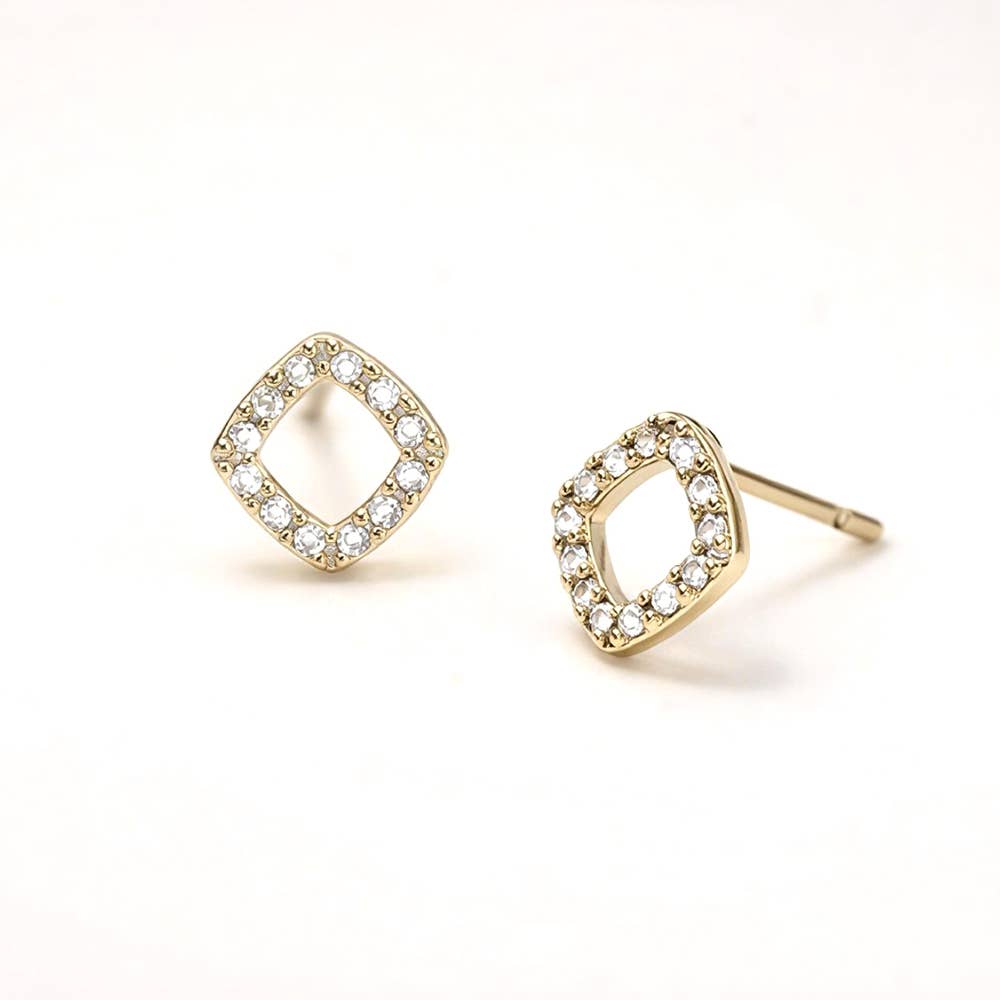 Square Stud Earrings