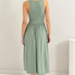 Green Sleeveless Jersey Mid