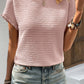 Light Pink Textured Blouse