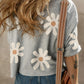 Gray Daisy T-Shirt