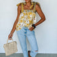 Yellow Floral Tank