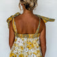 Yellow Floral Tank