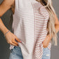 Brown Stripe Tank