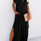 Black Maxi T-shirt Dress