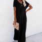 Black Maxi T-shirt Dress